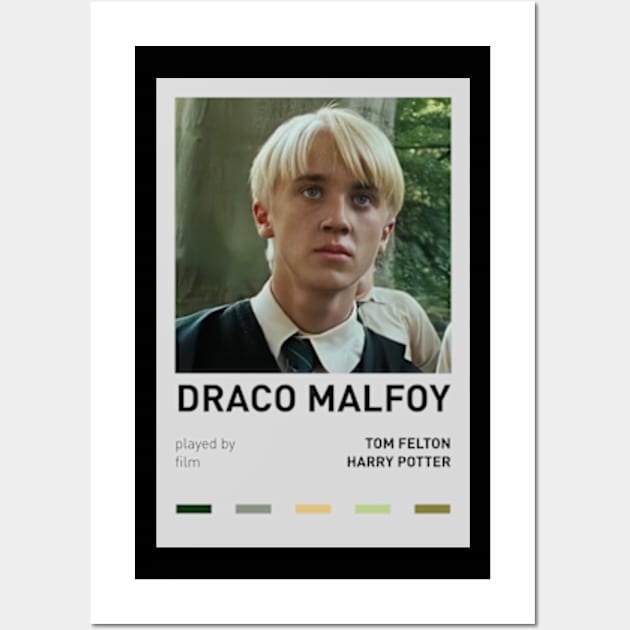 Alternative Movie Poster of Draco Malfoy Wall Art by sinluz